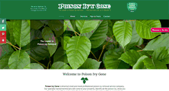 Desktop Screenshot of poisonivygone.com